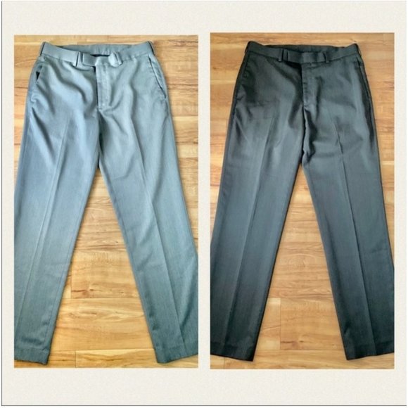 structure slim fit dress pants